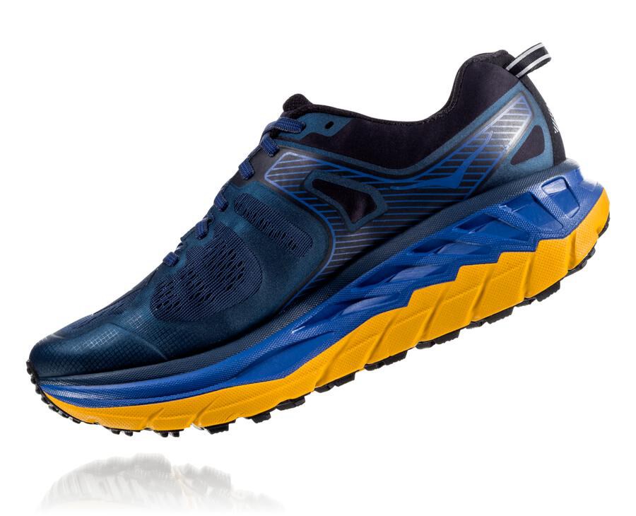 Zapatillas Trail Hoka One One Hombre - Stinson Atr 5 - Azul Marino - PBT730629